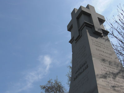 Monument au Sous-Lieutenant Defrasse - Aix-Noulette / Edouard Roose